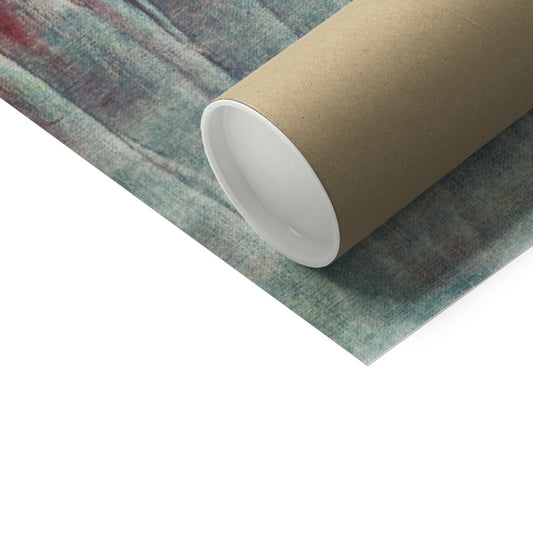 "Misty Woods at Sunrise"