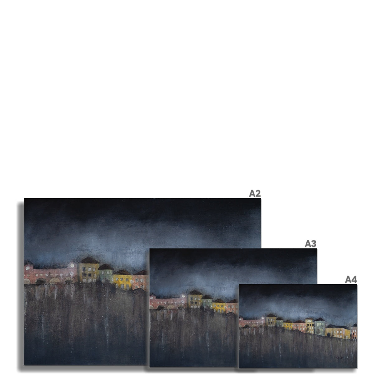 "Night Time in Gaios" - Paxos, Greece