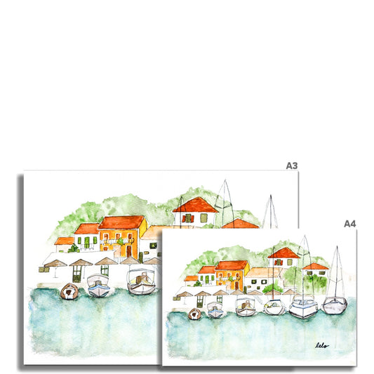 "Kioni Harbour" - Ithaca, Greece