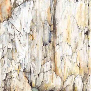 ORIGINAL WATERCOLOUR - "Frikes Cliff", Ithaca