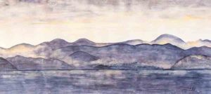 ORIGINAL WATERCOLOUR - "Southern Pelopennese"